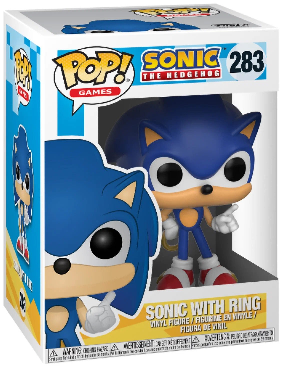 

Фигурка Funko POP! Games Sonic the Hedgehog Sonic with Ring (283) 20146