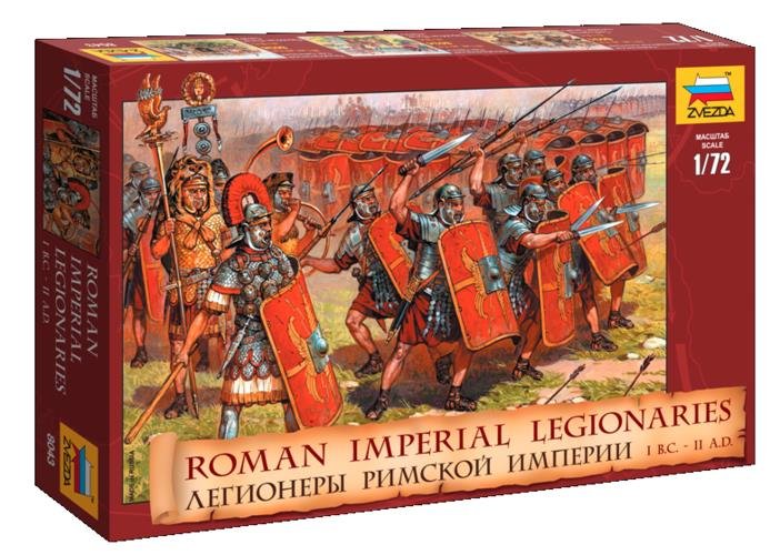 

Сборная модель ЗВЕЗДА, Солдаты, Легионеры Римской империи, 1:72