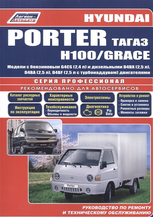 Hyundai Porter, H100 / Grace.  Hyundai Porter 2005-12 .     D4BF (2, 5 . Turbo)  .  Hyundai H100 / Grace 1993-2002 .    G4CS (2, 4 .)   D4BX  