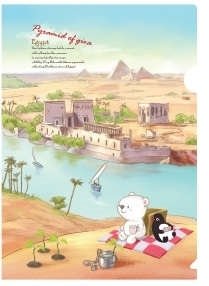 цена Уголок А4 Comix TRAVELLING Египет