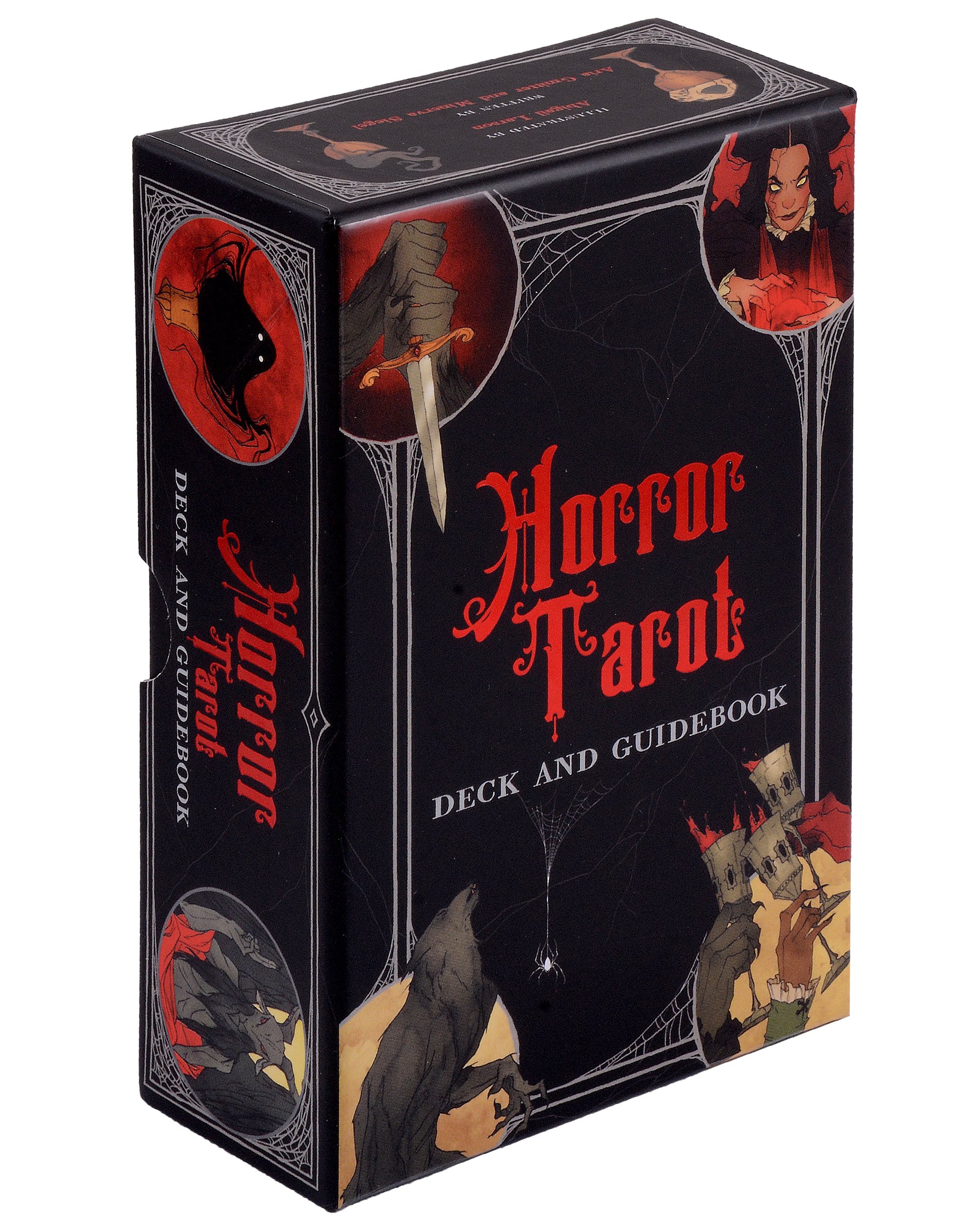 Horror Tarot Deck: 78 cards and Guidebook