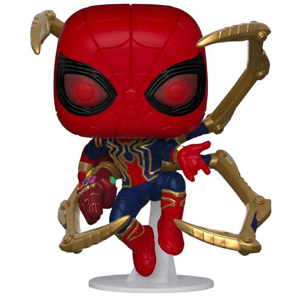 

Фигурка Funko POP! Bobble Marvel Avengers Endgame Iron Spider w/NanoGauntlet (GW) (Exc) (574) (Fun68895)