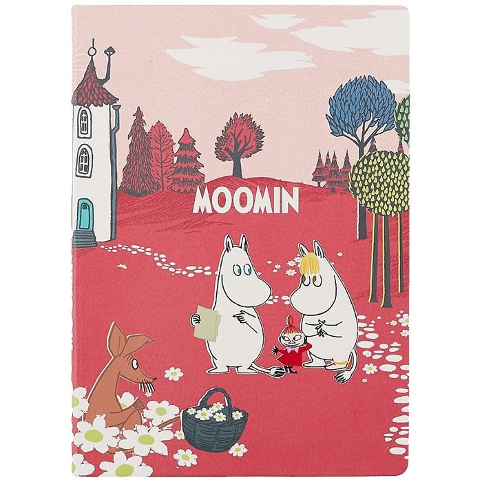 

Блокнот MOOMIN Муми-тролль и Фрекен Снорк на цветочной поляне (192стр)