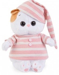 цена Мягкая игрушка Ли-Ли BABY в полосатой пижамке, 20 см