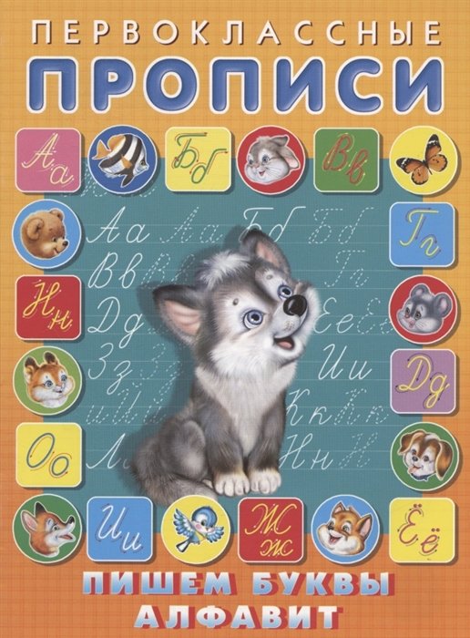 Приходкин И.Н.  - Первоклассные прописи. Пишем буквы, алфавит