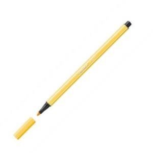 Фломастер Stabilo Pen 68 1мм желтый 68/44
