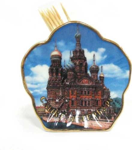 

Сувенир, Акм, Подставка, Ракушка, Спас-На-Крови, для зубочисток, керамика