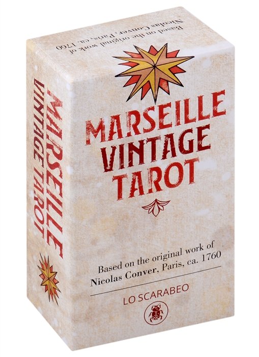 Marseille Vintage Tarot (78 Cards with Instructions)
