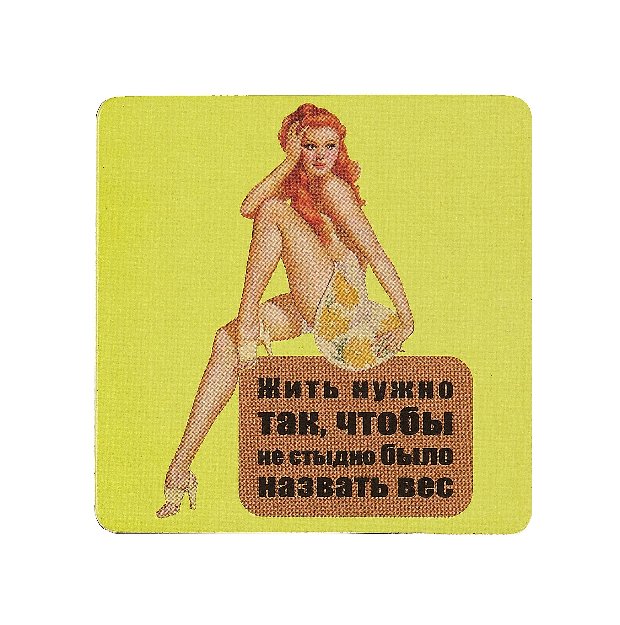 

Магнит (р2_32) (Жить нужно так...) (Магнитик)