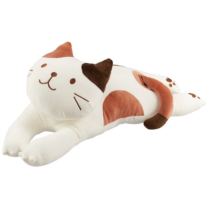 Кошка мягкая длинная. Подушка кот Басик 60 см. Мягкая игрушка «ленивый кот», 65 см. Мягкая игрушка кот лежачий. Мягкая игрушка подушка кот.