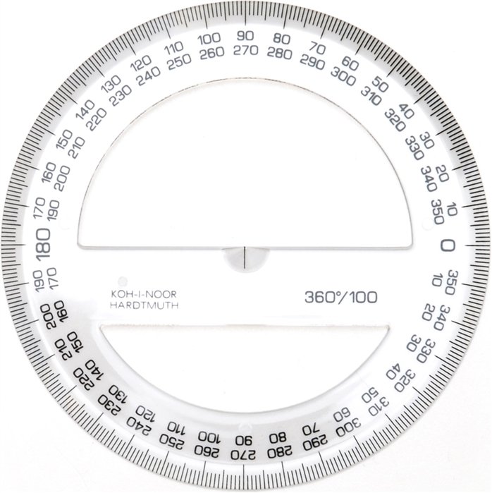 Градусы транспортир. Транспортир 10см/360гр 3171160. Транспортир пластиковый 360°/10 см, «Koh-i-Noor». Транспортирная линейка 360. Транспортир круглый 360.