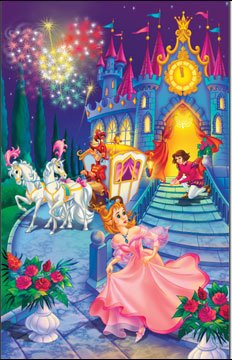 Волшебный мир. Золушка во дворце ПАЗЛЫ МАКСИ-ПЭК модульная картина лестница гигантов во дворце дожей40x40