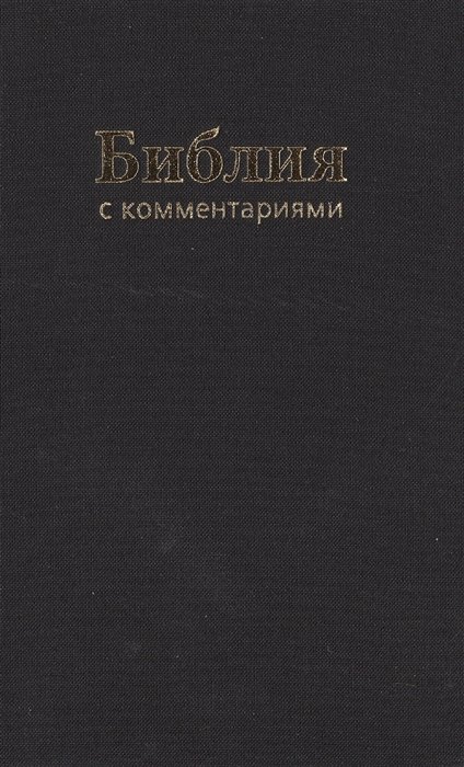 Библия. Книги Священного Писания Ветхого и Нового Завета. Канонические. В Синодальном переводе с комментариями и приложениями
