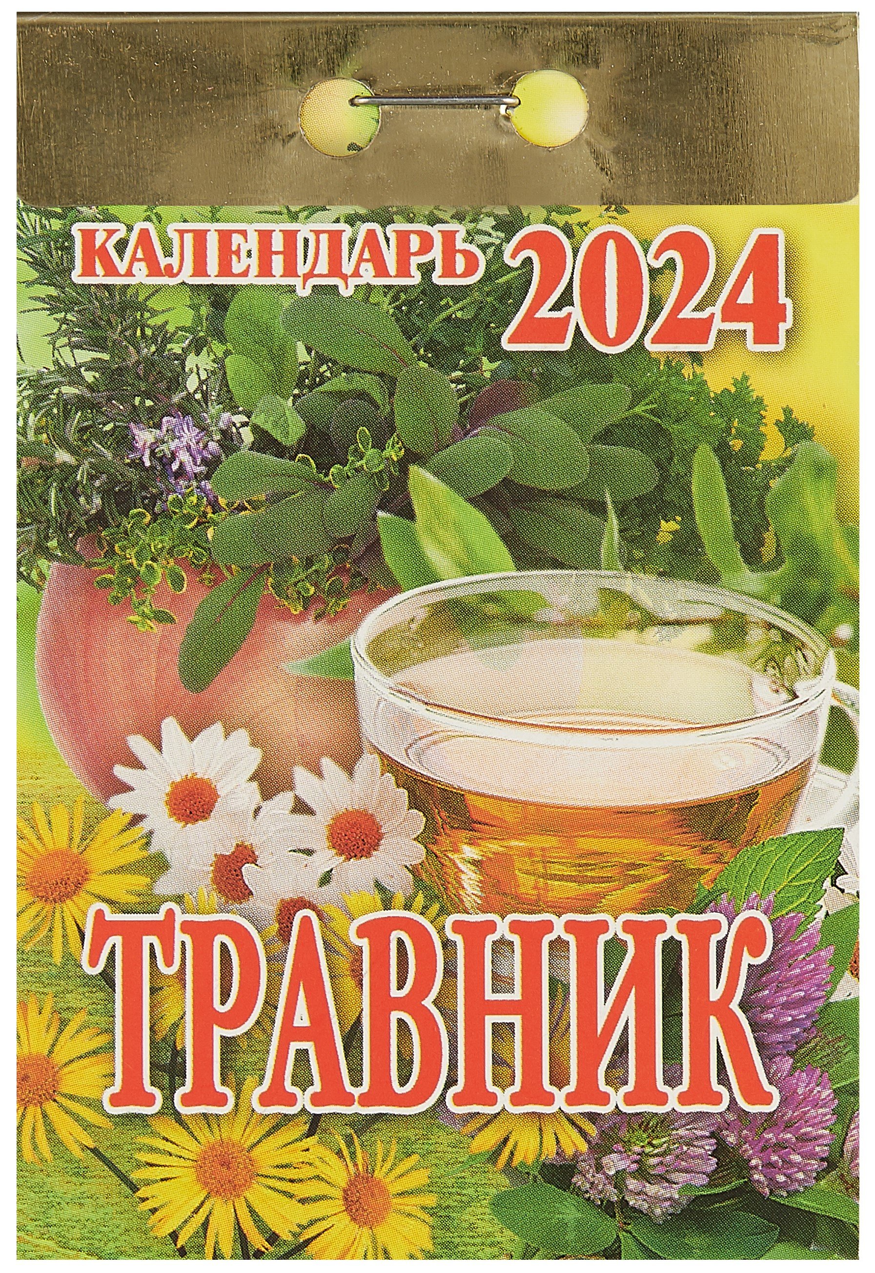 

Календарь отрывной 2024г 77*114 "Травник" настенный