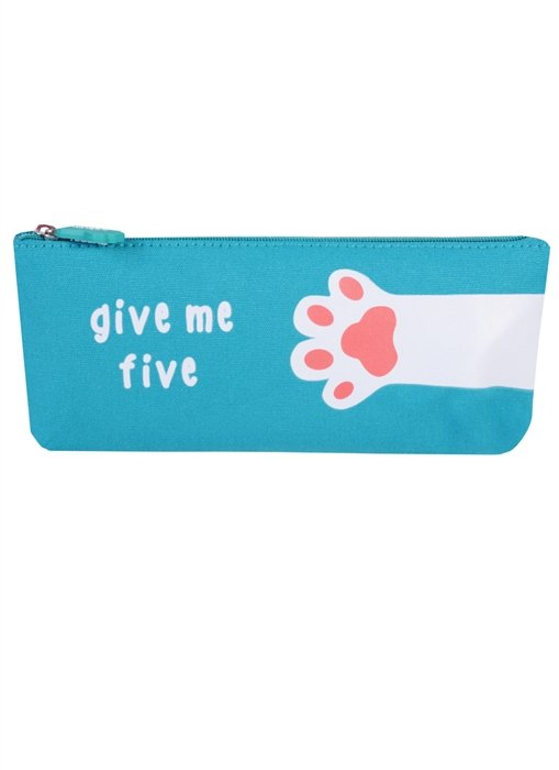 

Пенал на молнии Лапа Give Me Five (ткань) (20х8)