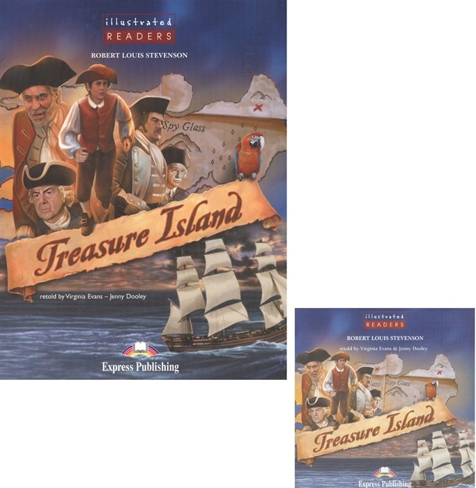 Stevenson R. - Treasure Island. Level 4. Книга для чтения (+CD)