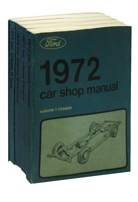 1972 Ford / Lincoln / Mercury Factory Shop Manual (  5 )