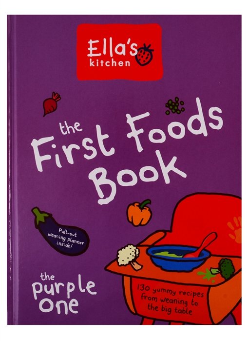 First Foods Book: The Purple One