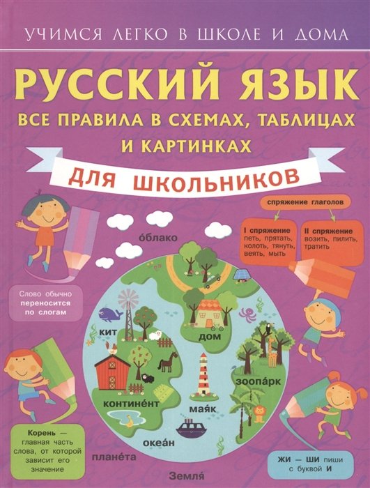 Матвеев Сергей Александрович - Русский язык. Все правила в схемах, таблицах и картинках