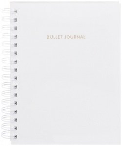 Блокнот в точку: Bullet journal, 80 листов, белый блокнот bullet journal единороги 80 листов