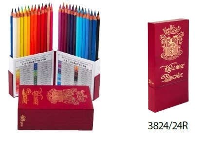 

Карандаши цветные, 24 цв. Koh-I-Noor POLYCOLOR Retro в подарочной упаковке