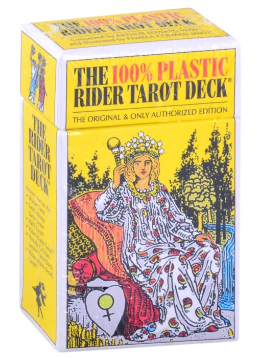The 100% plastic Rider Tarot deck (78 )