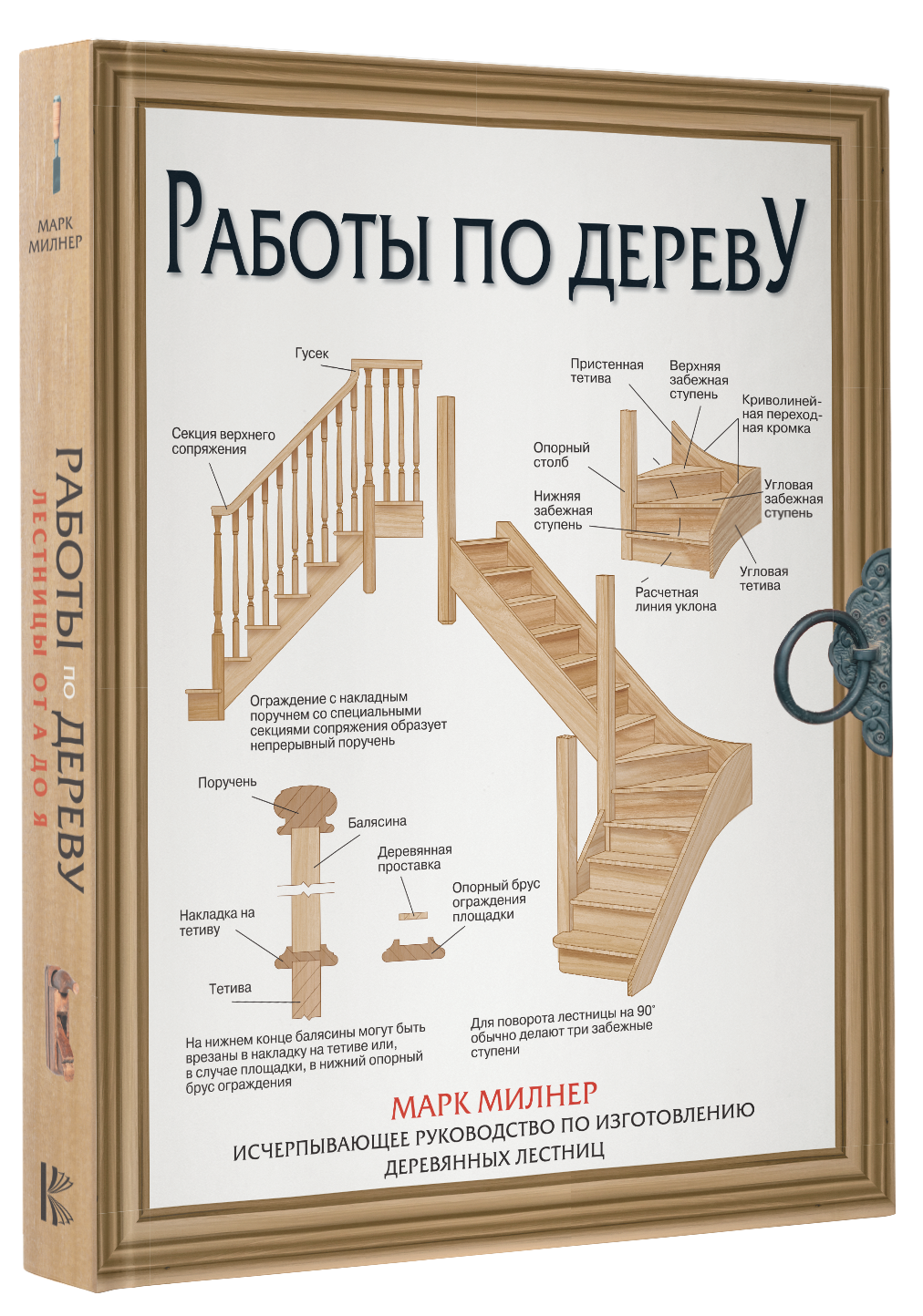 Zakazat.ru: Работы по дереву. Лестницы от А до Я. Милнер Марк