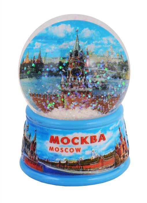 

Шар со снегом «Москва. Спасская башня»