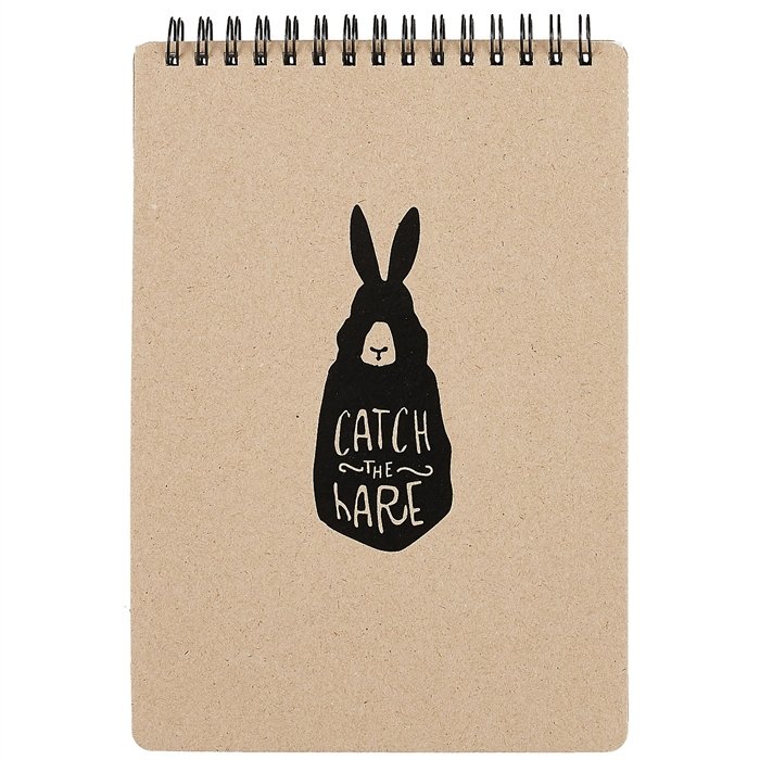 

Скетчбук «Kraft Hare», 40 листов, А5