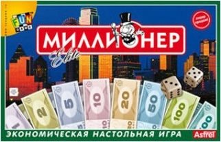 Миллионер элит (04336) (Fun game) (экономическая настольная игра) (коробка) (Астрайт)