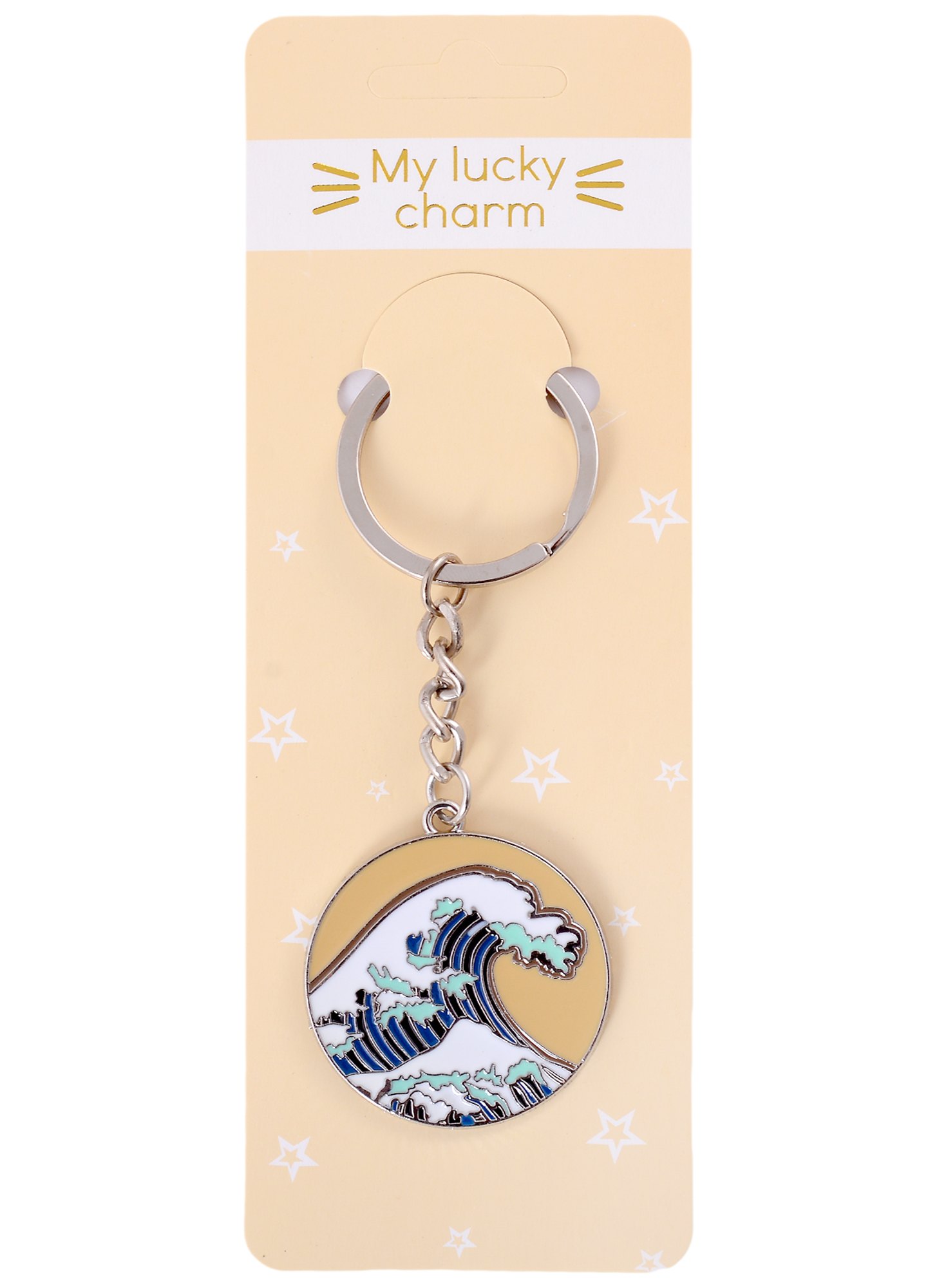 

Брелок My lucky charm Кацусика Хокусай Большая волна (металл)