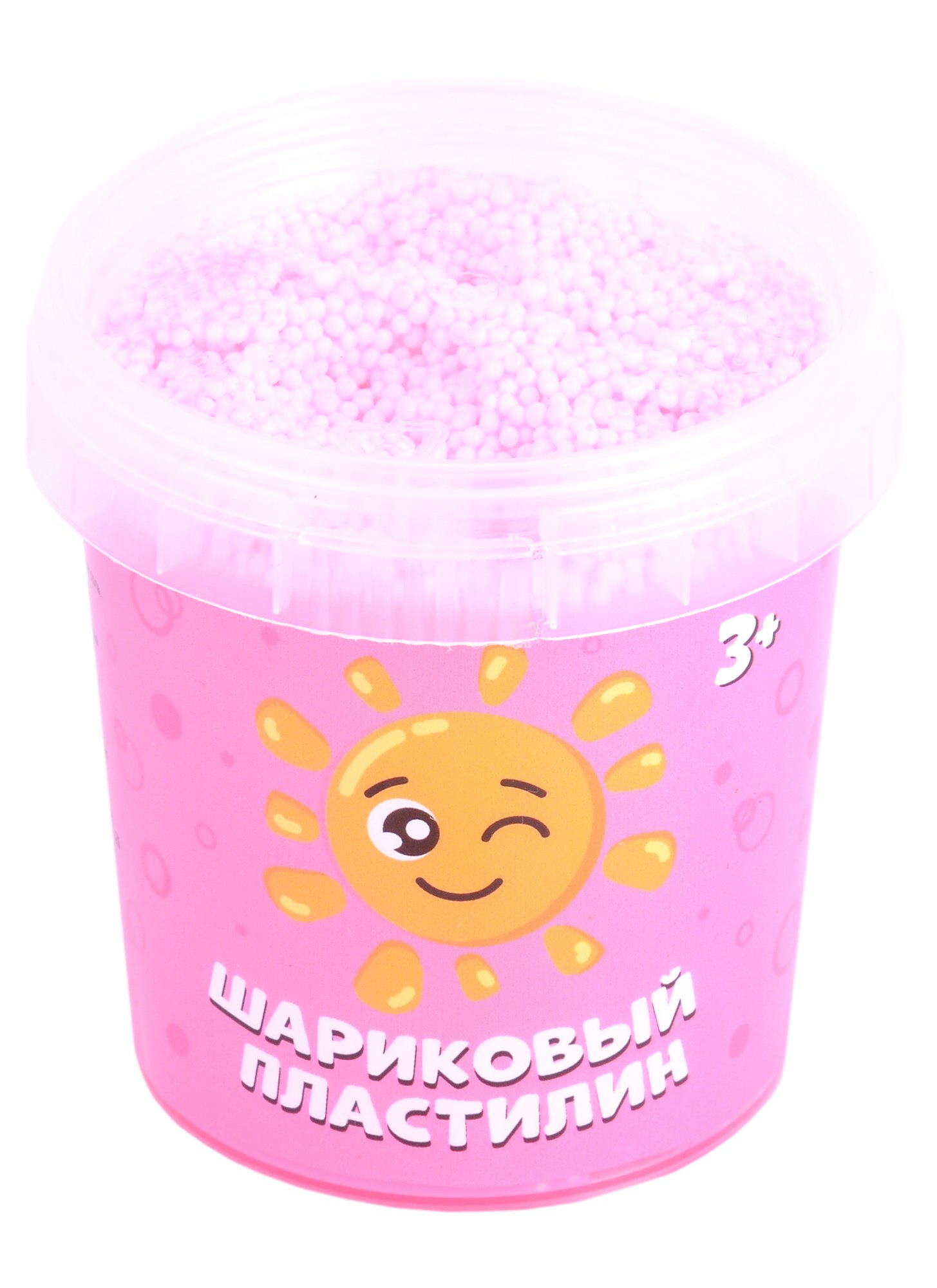 

Шариковый пластилин модели "Puzzle Foam", розовый
