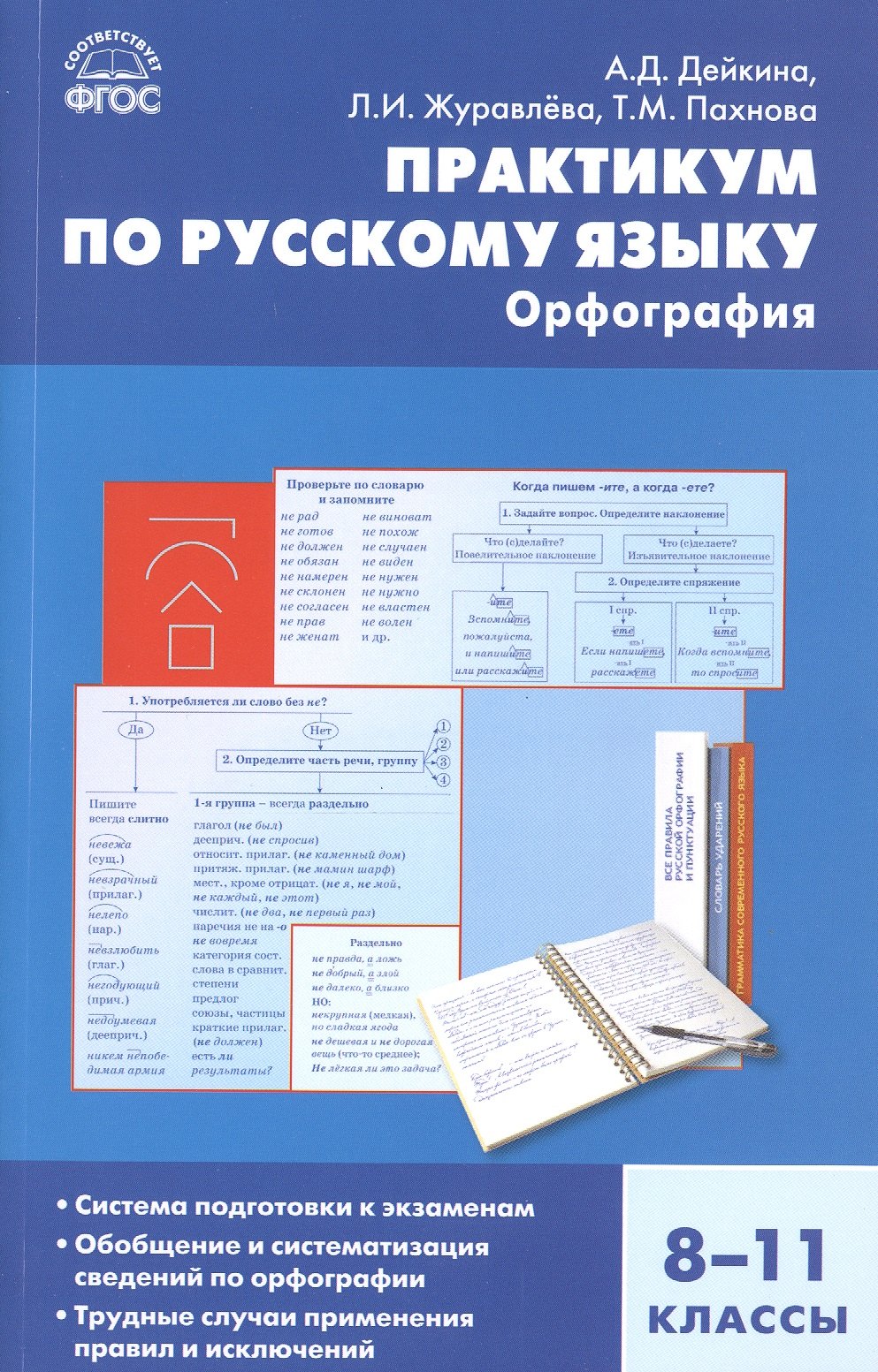 

Практикум по русскому языку: орфография. 8-11 классы