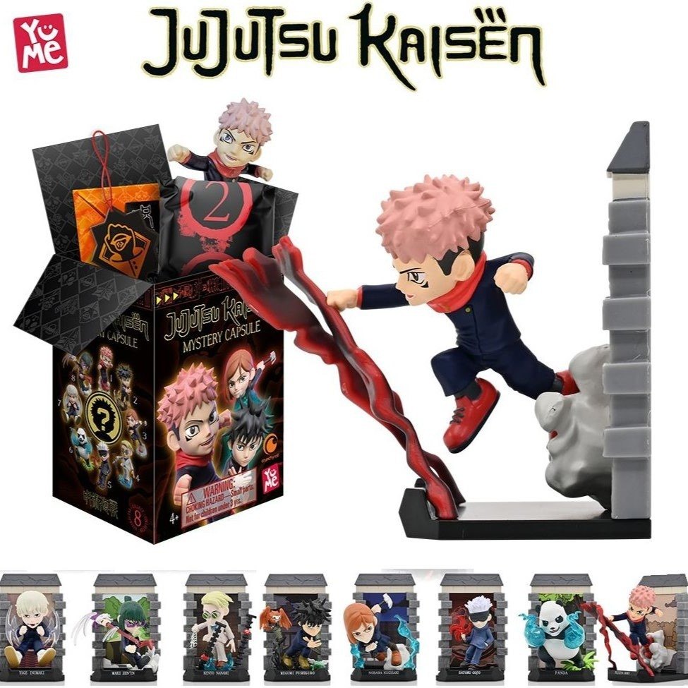 

Капсула-сюрприз с фигуркой Jujutsu Kaisen в ассорт., YuMe, (5х7х10), (11205)
