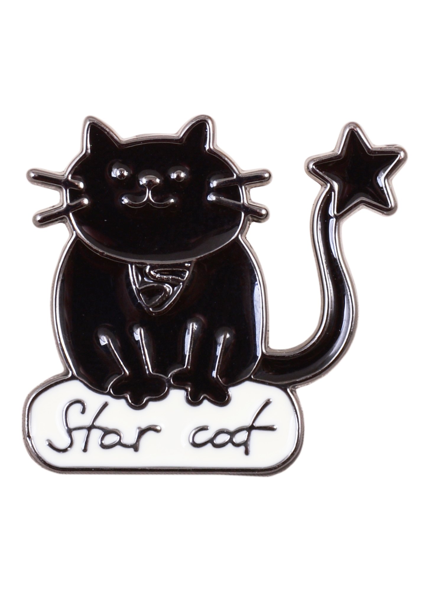 

Значок Pin Joy Котик со звездой (металл)