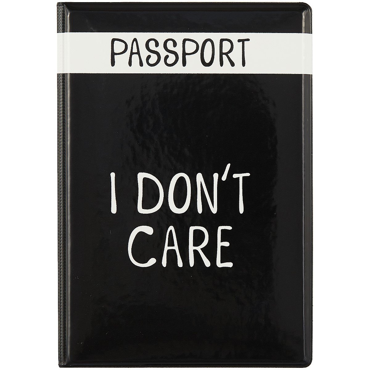 

Обложка для паспорта I dont care (ПВХ бокс) (ОП2021-282)