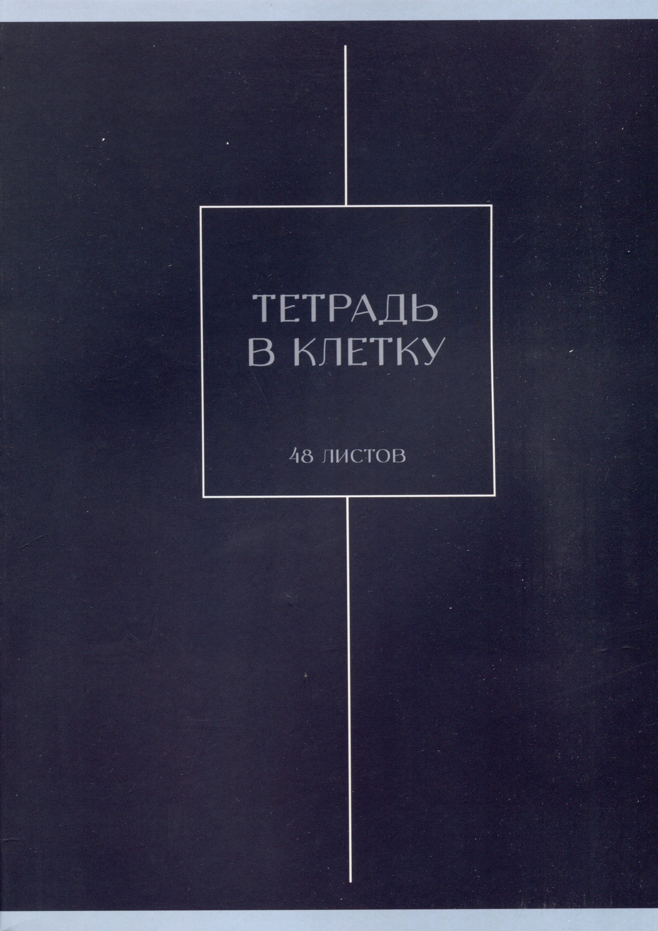 

Тетрадь А4 48л кл. "Хвоя" скрепка, мел.картон, выб.лак, мат.ламинация