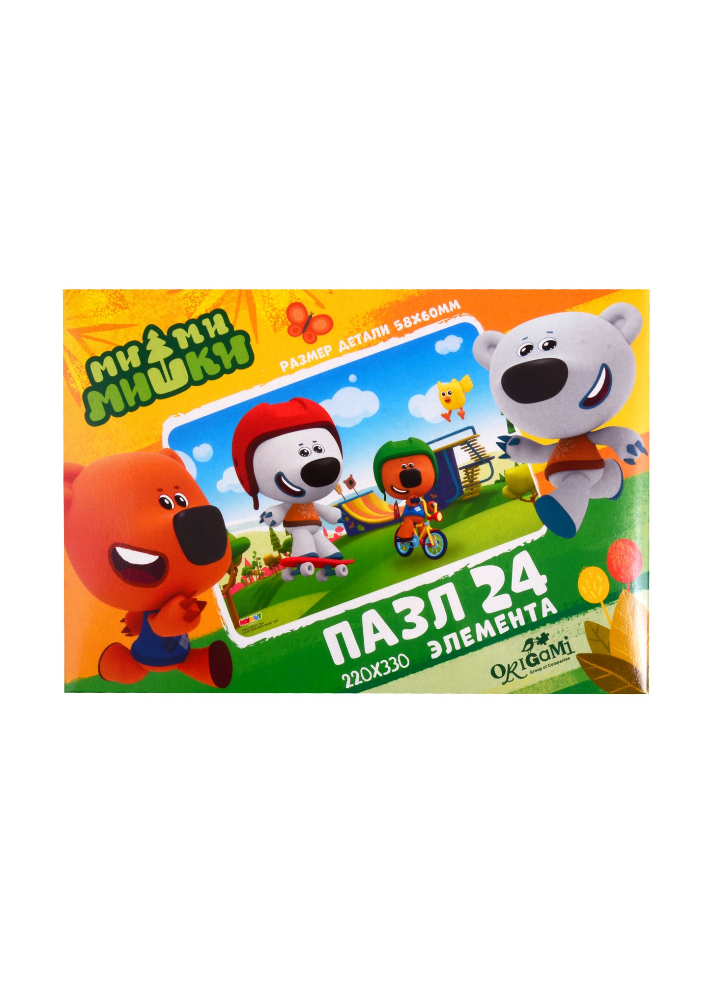 

Пазл 24 эл. МиМиМишки. Активный отдых