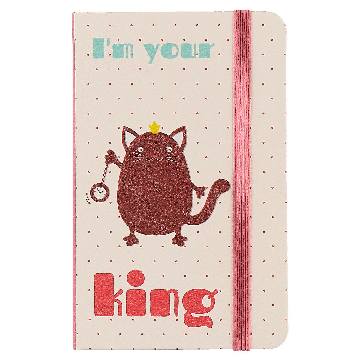 

Записная книжка «Meow! I`m your king», 96 листов, А6