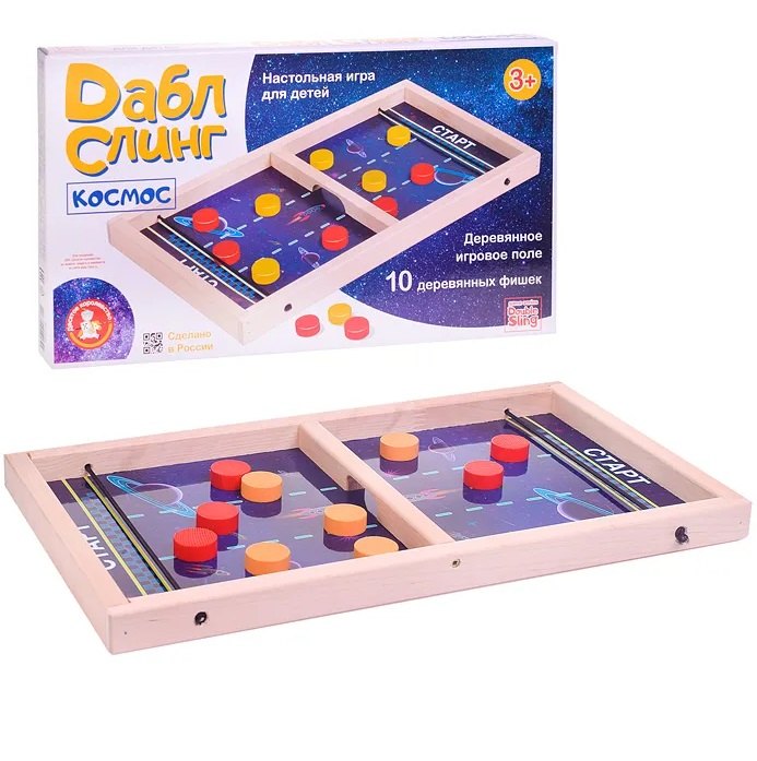 

Игра настольная «Дабл Слинг. Космос» (мини)