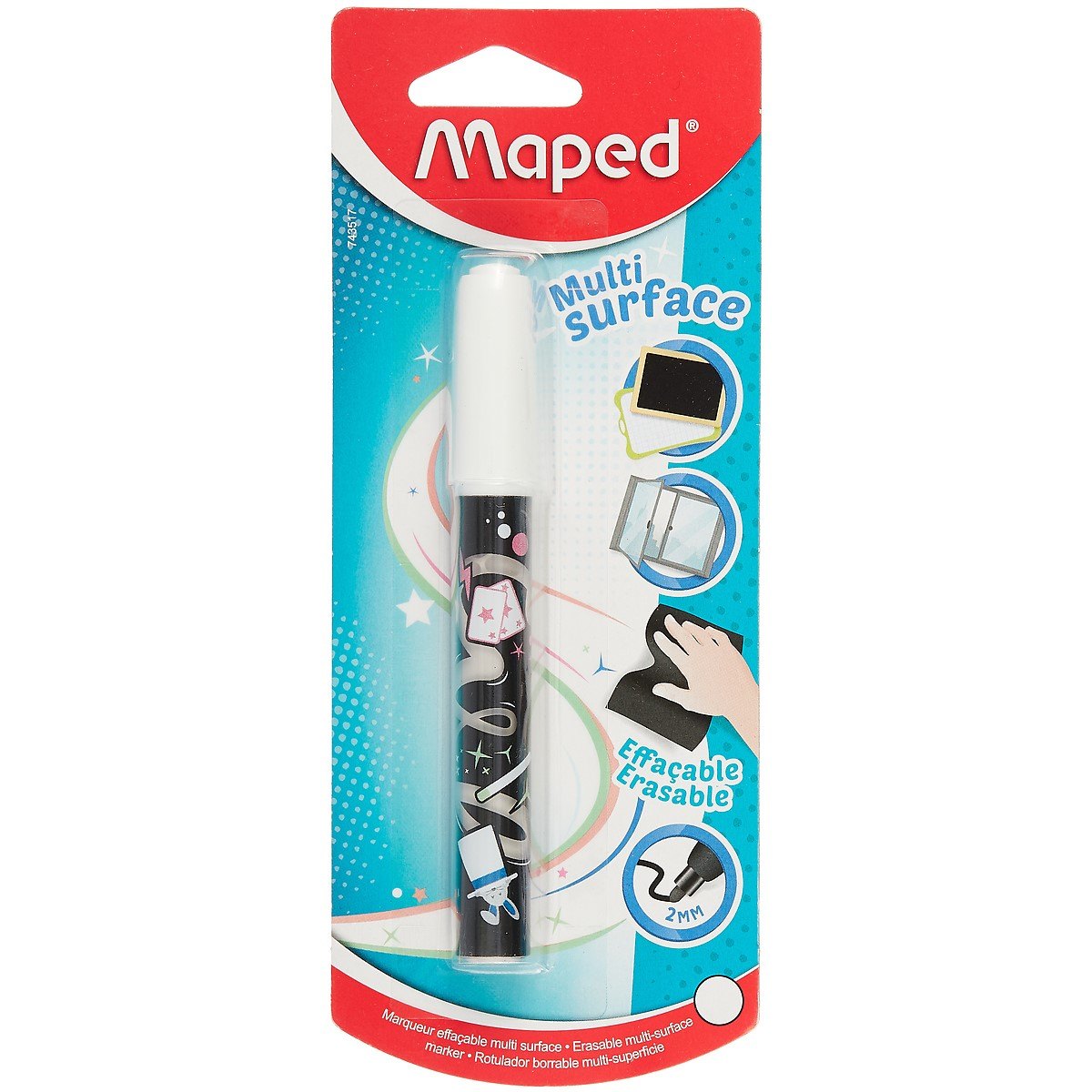 

Маркер для любой поверхности Maped, белый