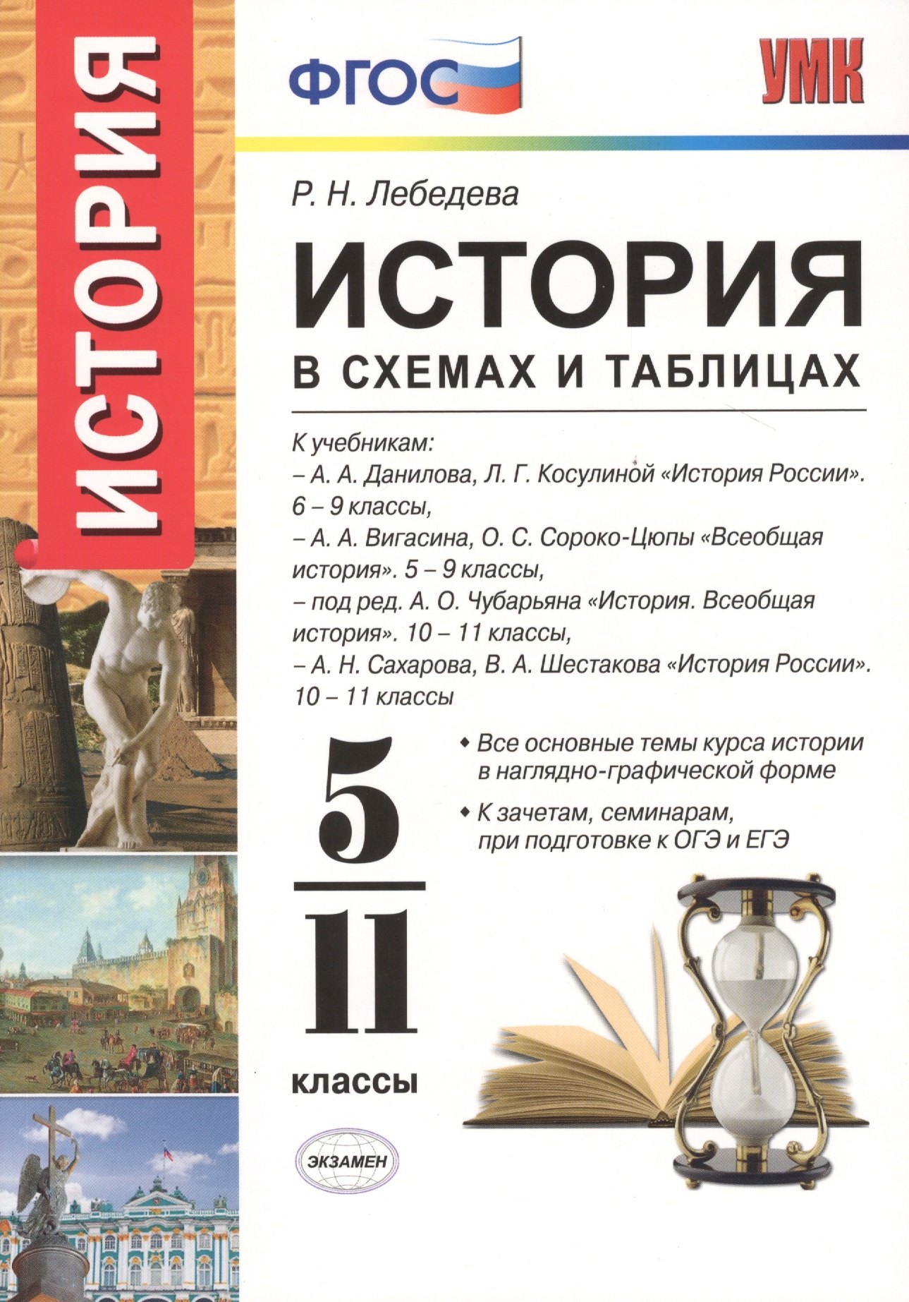 

История в схемах и таблицах: 5-11 классы. ФГОС (к новым учебникам)