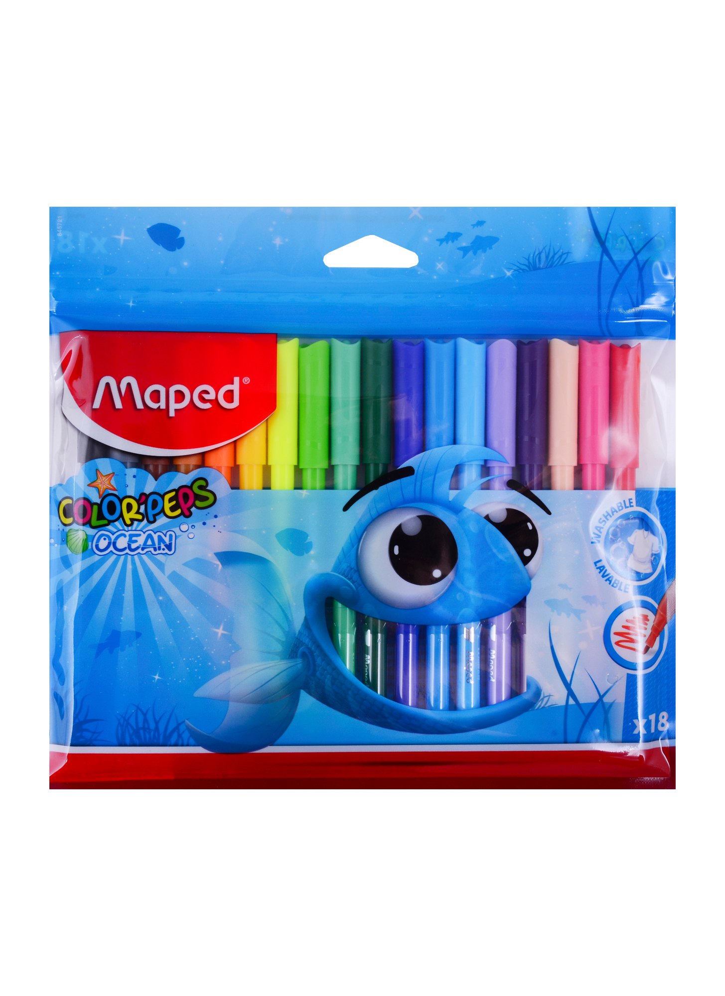 

Фломастеры Maped, Ocean, 18 цветов