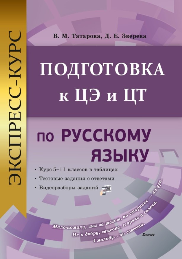 

Экспресс-курс. Подготовка к ЦЭ и ЦТ по русскому языку