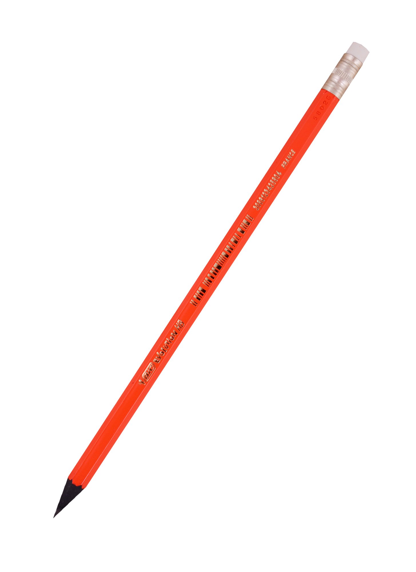 

Карандаш Bic, Evolution Fluo, чернографитный HB с ластиком