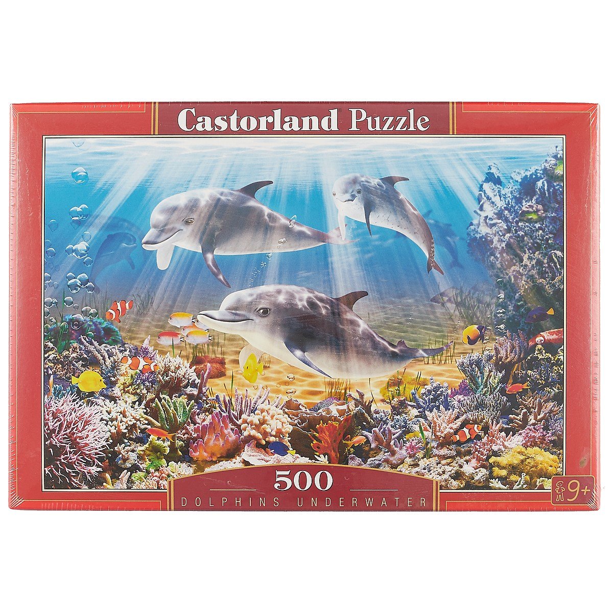 

Пазл Castorland 500 эл. 47*33см. Дельфины B-51014