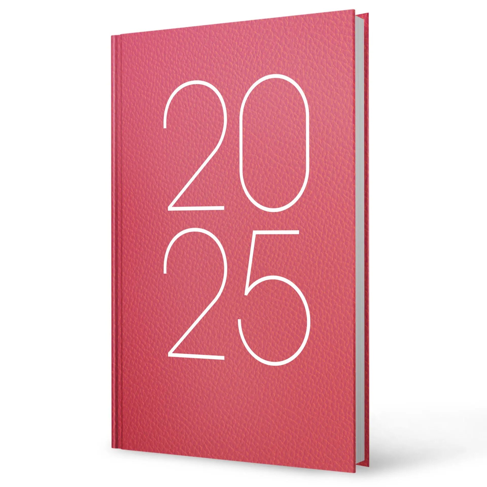 

Ежедневник дат. 2025г. А5 160л "Soft Touch" ламинация, красный, 7БЦ, офсет