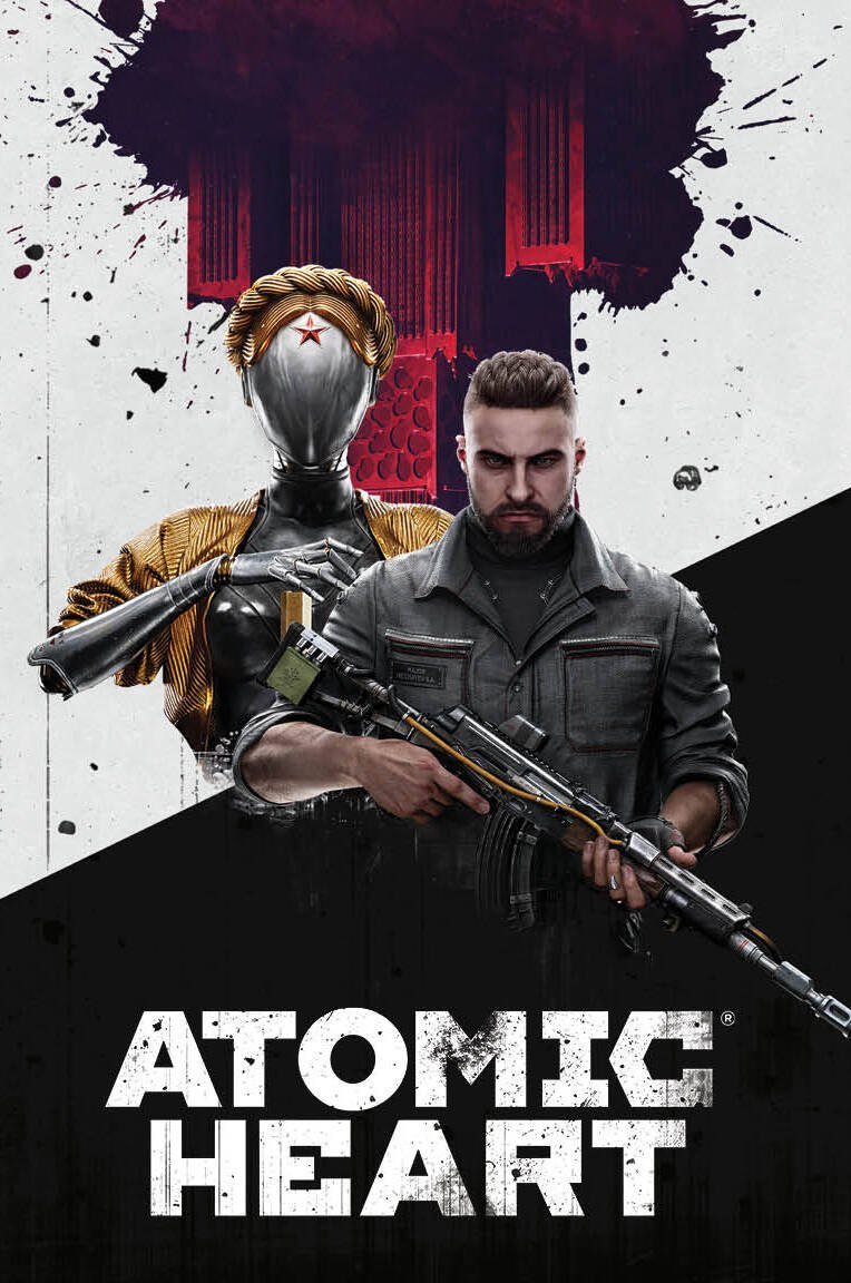 

Обложка для паспорта. Atomic Heart. Близняшка и майор Нечаев (ПВХ, 185х133 мм)