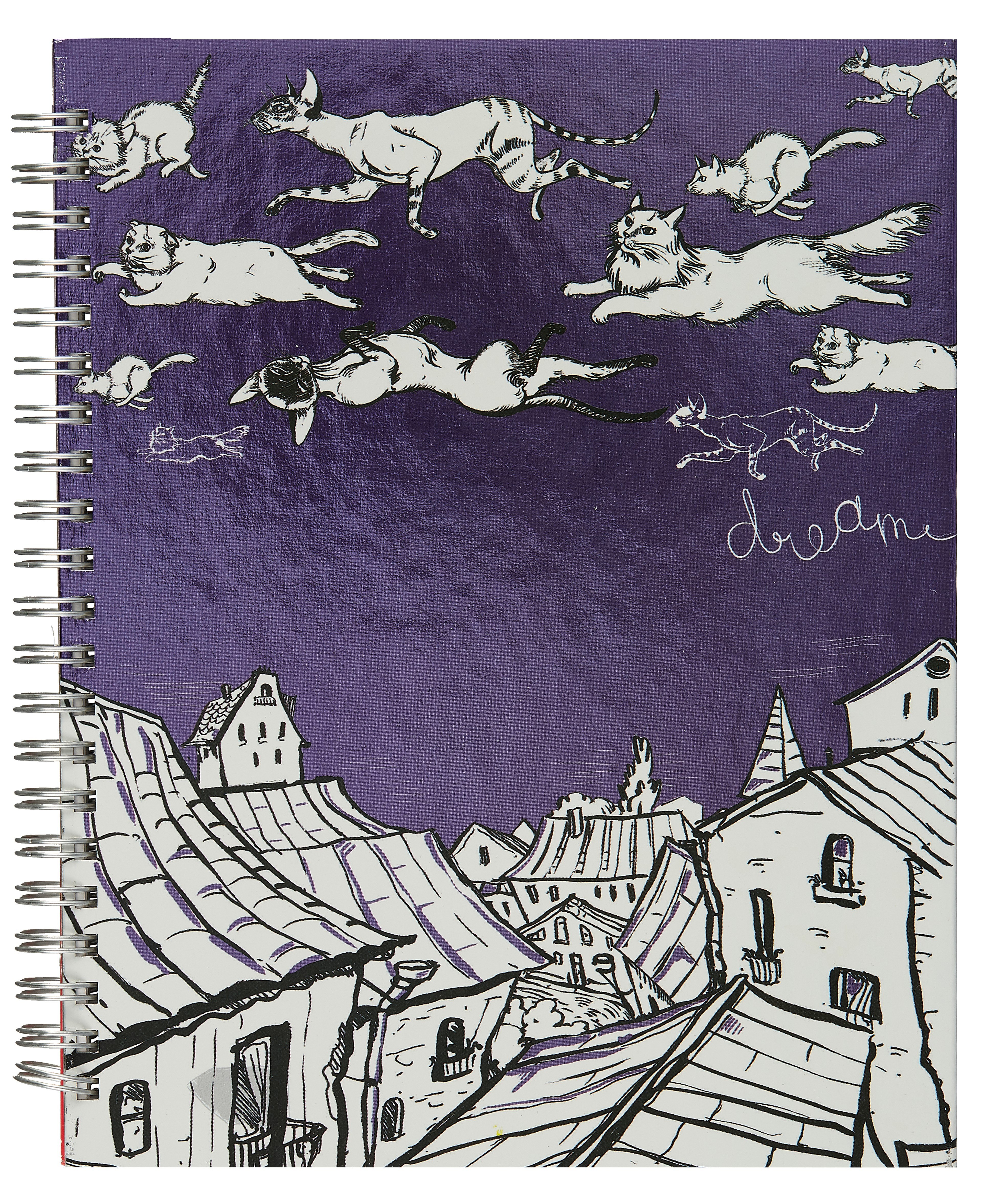 

Тетрадь в клетку Marker Arte, Flying pets, 100 листов, в ассортименте