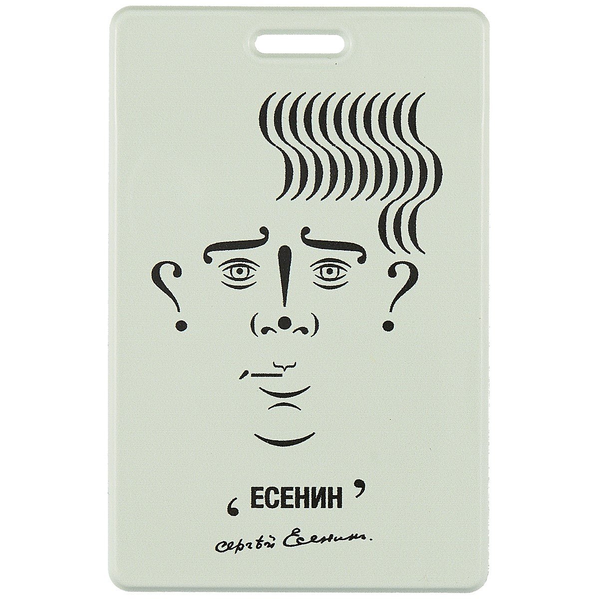 

Чехол для карточек Знаковый Есенин (ДГ2021-299)